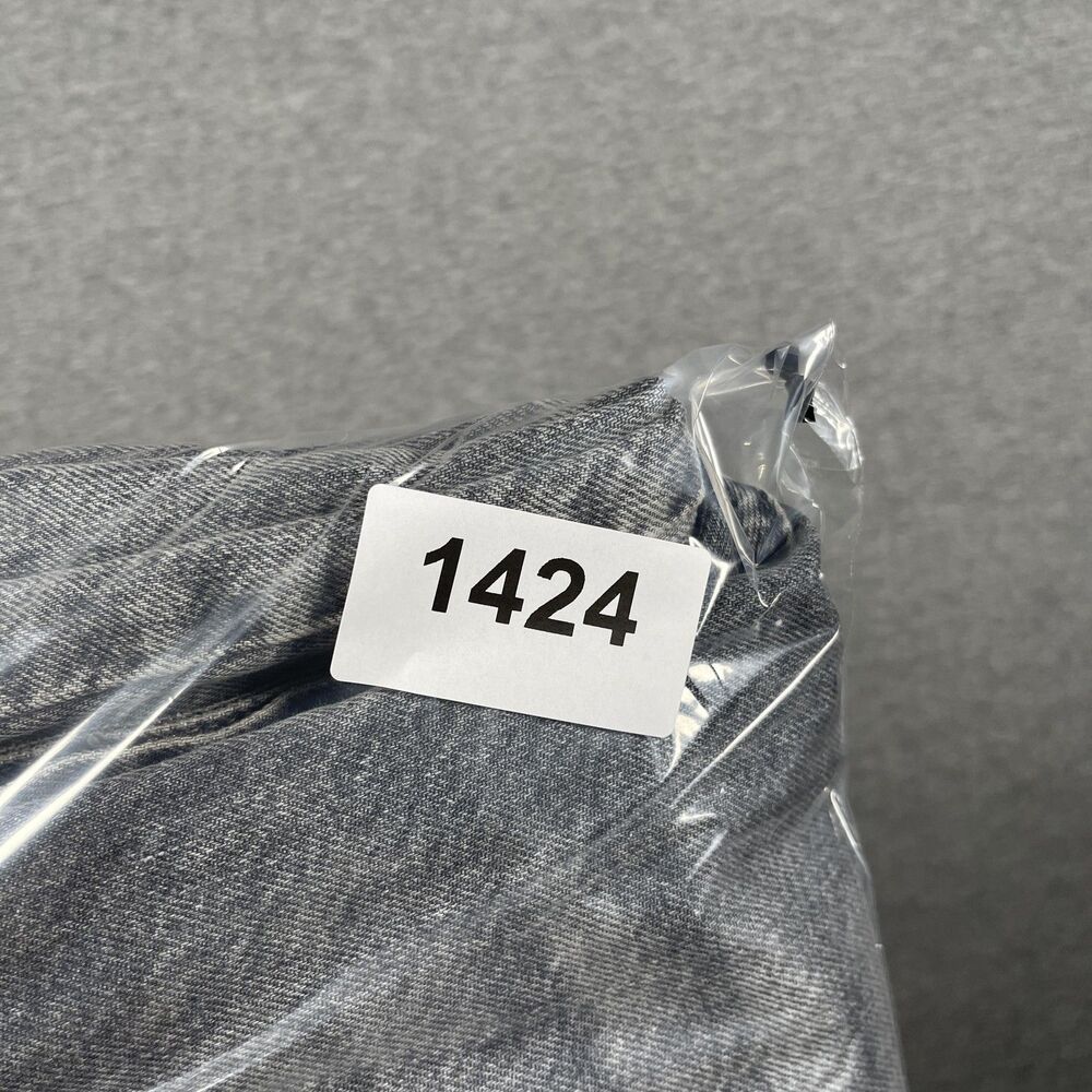 Free People We The Free Jeans Womens 30 Gray Wide-Leg Relaxed Acid Wash Barrell - Picture 12 of 12